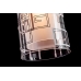 Подвесной светильник со стеклянным плафоном 50002/1 хром