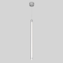 Подвесной светодиодный светильник в стиле минимализм 50189/1 LED серебро