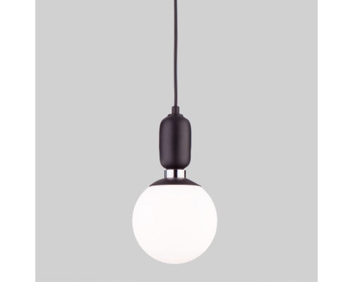Подвесной светильник со стеклянным плафоном 50151/1 черный