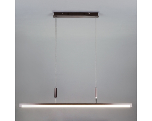 Светодиодный подвесной светильник с лифтом и регулировкой яркости 90030/1 коричневый