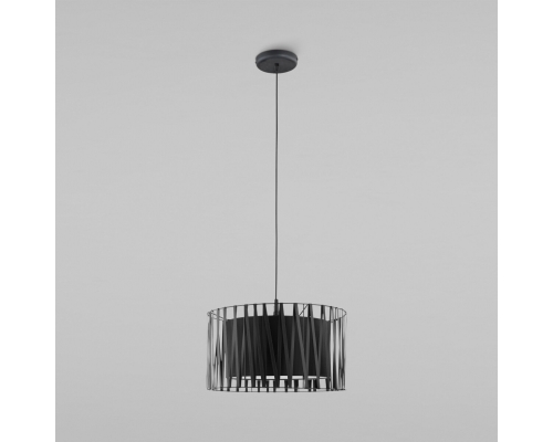 Потолочный светильник с тканевым абажуром 1654 Harmony Black