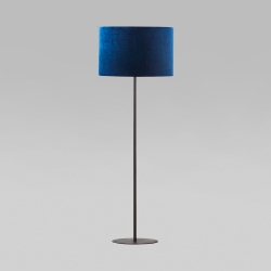 Напольный светильник с тканевым абажуром 5279 Tercino Blue