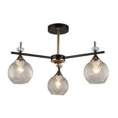 Люстра в стиле модерн 12253/3CF+FGD CL ЭкономСвет