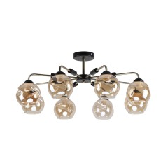 Люстра классическая 10048/AB+BK BR ЭкономСвет