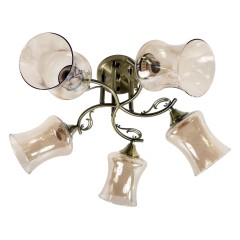 Люстра классическая 12100/5ZAB AMB ЭкономСвет