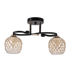 Люстра классическая 12146/2BK+FGD AMB ЭкономСвет