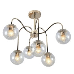 Люстра в стиле модерн 20108/6FGD CL ЭкономСвет