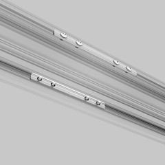 Basic System Соединительные планки для монтажа в натяжной потолок однофазного шинопровода 85237/00