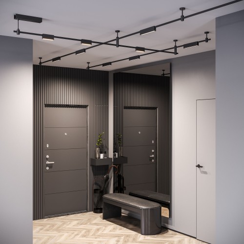 Esthetic Magnetic Трековый светильник 6W 3000K чёрный 85122/01 Esthetic Magnetic Трековый светильник 6W 3000K чёрный 85122/01