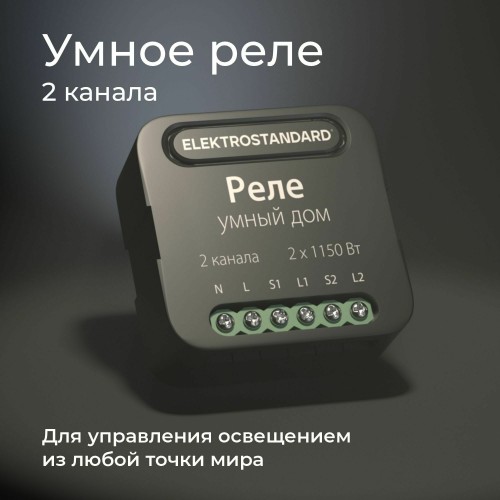 Умное двухканальное реле 76007/00 Умное двухканальное реле 76007/00