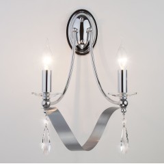 Бра в классическом стиле 60064/2 хром