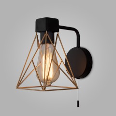 Бра в стиле лофт 70107/1 черный
