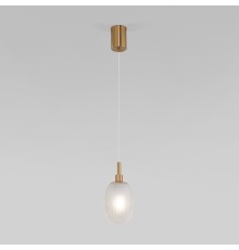 Подвесной светильник со стеклянным плафоном 50266/1 дымчатый