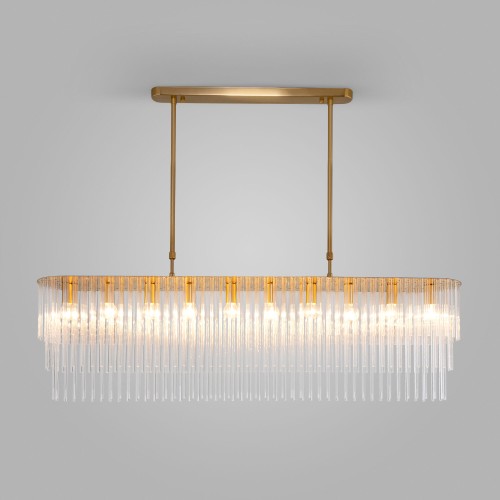 Умная подвесная люстра со стеклянным рассеивателем 488/10