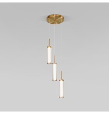 Подвесной светодиодный светильник 50386/3 LED латунь