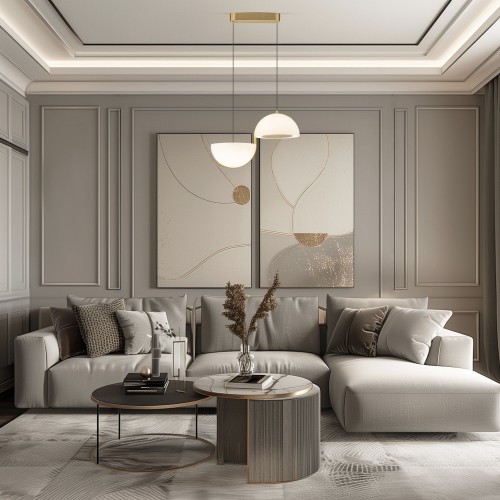 Подвесной светодиодный светильник 50083/2 LED золото