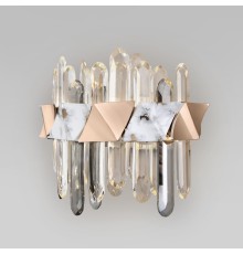 Настенный светодиодный светильник с хрусталем 420/1