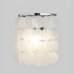 Бра с перламутром 60005/1 хром/перламутр