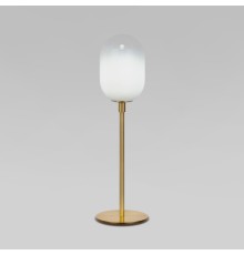 Настольный светильник со стеклянным плафоном 01161/1 латунь