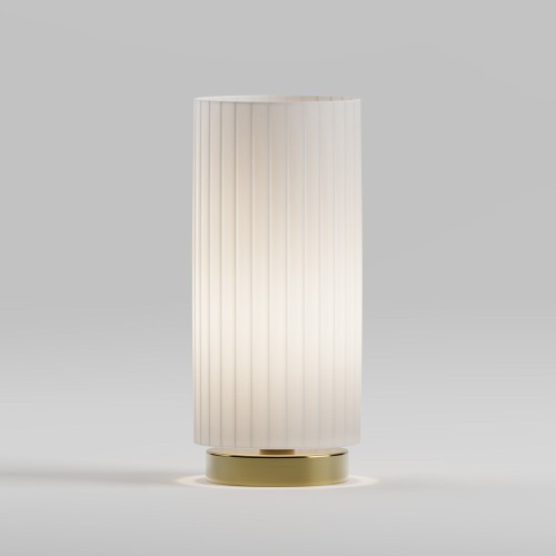 Настольный светильник с плафоном из ткани 101101