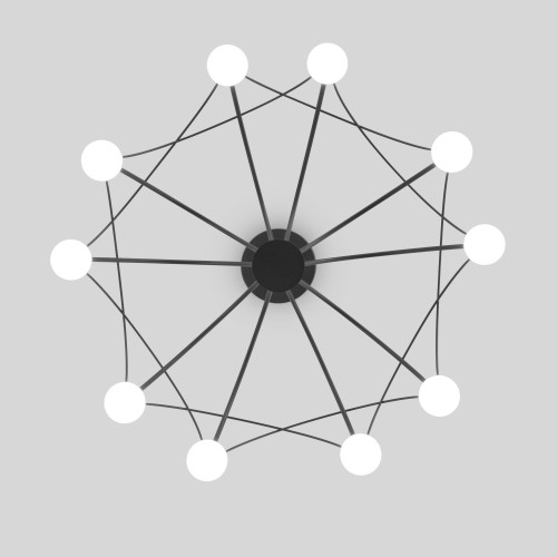 Подвесной светодиодный светильник 90034/10