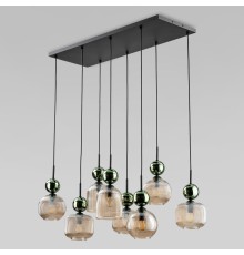 Подвесной светильник со стеклянными плафонами 11151 Sophia Green Cognac