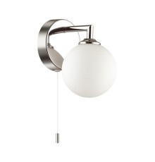 4565/1W VINTAGE LN22 000 хром, белый Бра с выключателем G9 1*40W 220V PIPER