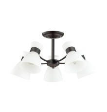 4534/5C COMFI LN21 82 черный Люстра потолочная E27 5*60W 220V WILMA