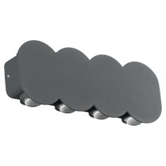 358561 STREET NT21 374 темно-серый Ландшафтный настенный светильник IP54 LED 4000K 8W 85-265V CALLE