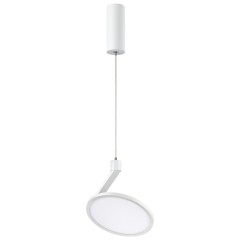 358351 OVER NT20 358 белый Светильник накладной, длина провода 1м IP20 LED 4000K 18W 85-265V HAT