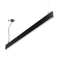358160 OVER NT19 344 черный Подвесной светильник IP20 LED 4000K 40W 220-240V ITER