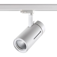 358596 PORT NT21 272 белый Трехфазный трековый cветильник IP20 LED 4000K 30W 175-245V DEP