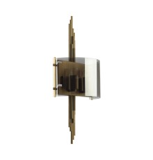 4895/2WA MODERN ODL_EX23 85 бронзовый/дымчатый/металл/стекло Бра E27 2*40W MARGARET