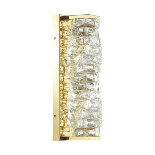 4999/10WL HALL ODL23 645 золотой/прозрачный/металл/хрусталь Бра LED 10W 4000K STRAZA 4999/10WL HALL ODL23 645 золотой/прозрачный/металл/хрусталь Бра LED 10W 4000K STRAZA