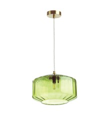 4783/1 PENDANT ODL21 487 зеленый/бронзовый Подвес E27 60W BINGA