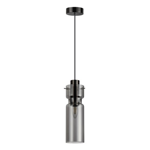 5057/1 PENDANT ODL24 459 черный/дымчатый/металл/стекло Подвес E27 1*40W SCROW 5057/1 PENDANT ODL24 459 черный/дымчатый/металл/стекло Подвес E27 1*40W SCROW