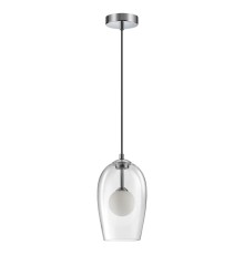 4952/1 PENDANT ODL22 339 хром/ белый/прозрачный/стекло Подвес G9 1*40W LOSTAR