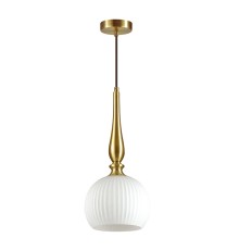 4767/1 PENDANT ODL21 491 белый/бронзовый Подвес E27 60W RUNGA