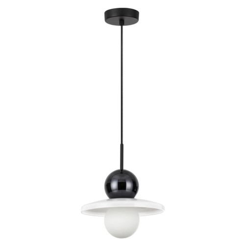5014/1D MODERN ODL23 295 черный/белый/белый матовый металл/стекло Подвес G9 LED 5W HATTY 5014/1D MODERN ODL23 295 черный/белый/белый матовый металл/стекло Подвес G9 LED 5W HATTY