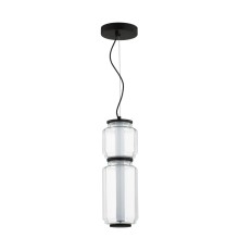 5409/20L HIGHTECH ODL_EX24 141 черный/прозрачный/металл/стекло/акрил Подвес LED 20W 3000K 1480Лм JAM