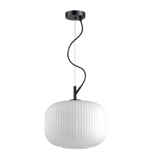 4754/1 PENDANT ODL21 489 белый/черный Подвес E27 60W ROOFI