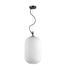 4752/1 PENDANT ODL21 489 белый/черный Подвес E27 60W ROOFI