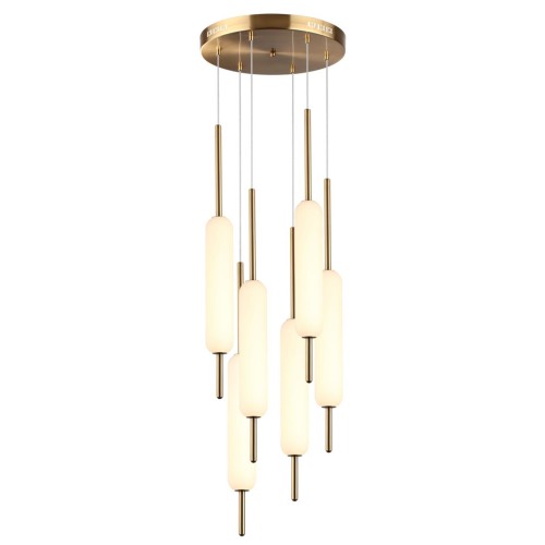4794/72L PENDANT ODL21 479 бронзовый/белый Подвес LED 72W REEDS 4794/72L PENDANT ODL21 479 бронзовый/белый Подвес LED 72W REEDS