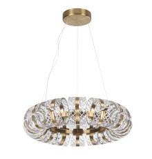 5030/92L L-VISION ODL24 575 античн.бронза/металл/акрил Люстра LED 92W 4000K 4873лм MIRAGE