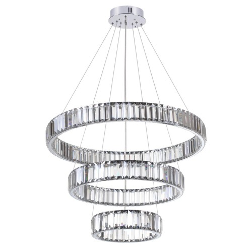 4930/88L L-VISION ODL24 611 хром/прозрачный металл/хрусталь Люстра LED 88W 4000K 10200Лм VEKIA 4930/88L L-VISION ODL24 611 хром/прозрачный металл/хрусталь Люстра LED 88W 4000K 10200Лм VEKIA