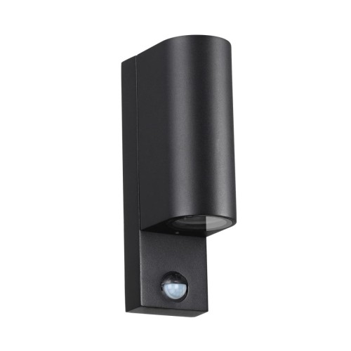 4390/2W HIGHTECH ODL23 731 черный/металл/пвх стойкий к УФ излучению Настенный светильник с датчиком движения IP44 LED GU10 14W MOTTO 4390/2W HIGHTECH ODL23 731 черный/металл/пвх стойкий к УФ излучению Настенный светильник с датчиком движения IP44 LED GU10 14W MOTTO