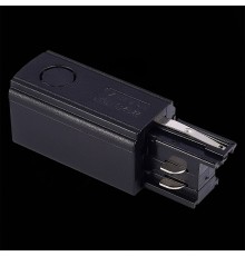 ST030.409.10R Правый Токоподвод для трехфазного шинопровода ST-Luce Черный TRACE