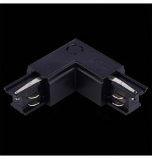 ST030.409.15R Угловой токоподвод правый для трехфазного шинопровода ST-Luce Черный TRACE