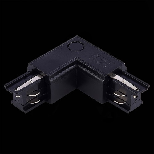 ST030.409.15R Угловой токоподвод правый для трехфазного шинопровода ST-Luce Черный TRACE