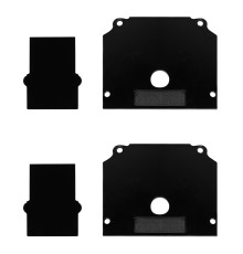 ST040.459.00 Торцевая заглушка (2 шт) для ST040.429.00 ST-Luce Черный/Белый SKYLINE 220